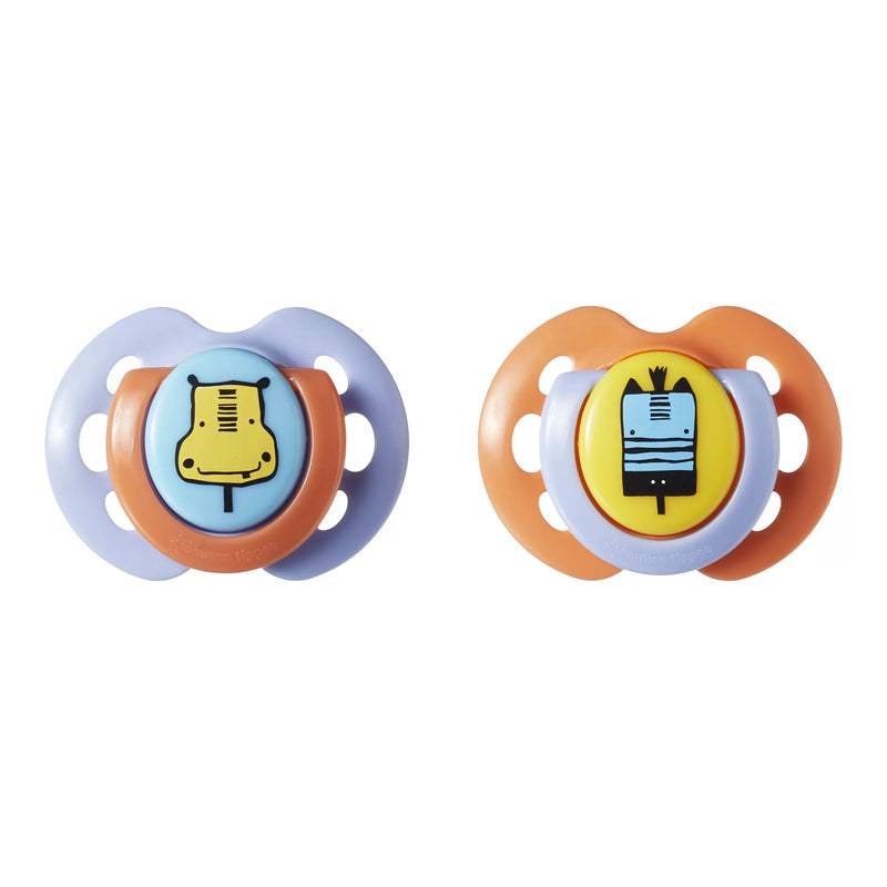 Chupón Fun Style 0-6m - Hipopótamo - Tommee Tippee