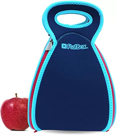 Lonchera de Neoprene - Azul - Flatbox