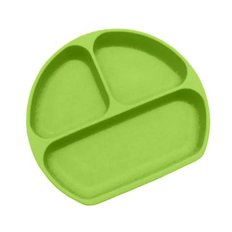 Plato con Divisiones y Succión - Verde - Koali