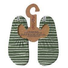 Zapatos para Agua y Multiusos - Lineas Verde - Talla M - Slipstop