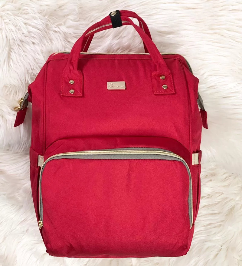 Mochila Pañalera - Rojo - Aimama
