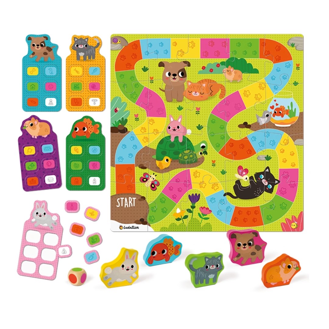 Amo a las Mascotas - Multijugador - (2 - 5 Años) - Ludattica