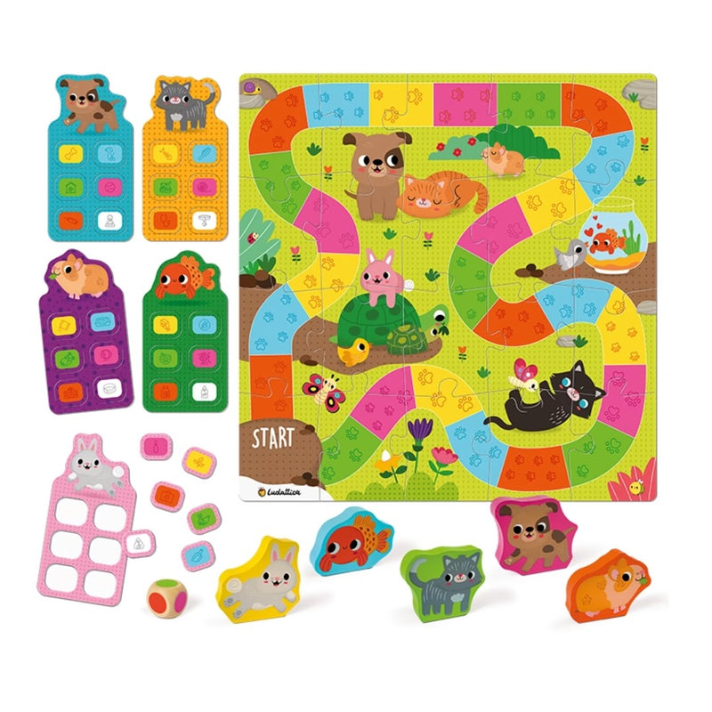 Amo a las Mascotas - Multijugador - (2 - 5 Años) - Ludattica
