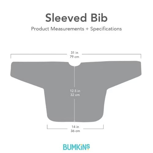 Babero Mandil Manga Larga - Unicornio - Bumkins
