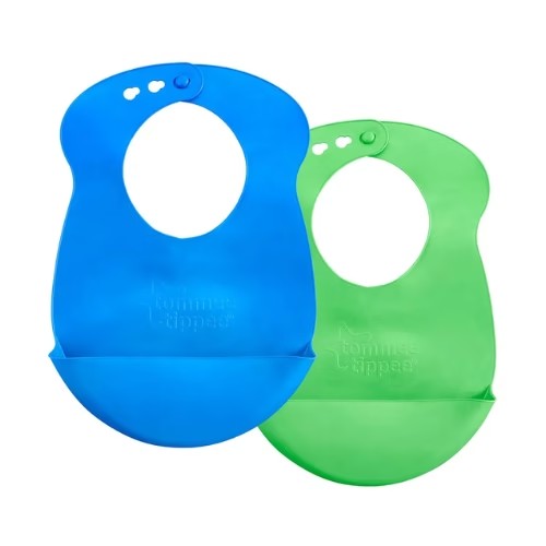 Baberos de Silicona para Niño - Tommee Tippee