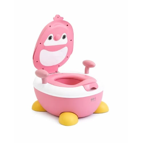 Bacín Poty Pinguino - Rosado - Abu Tiny