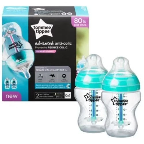 Biberones Pack x2 - Anti Colic - Tommee Tippee