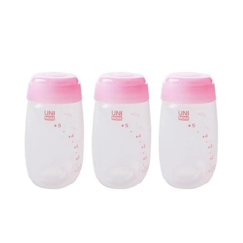 Botella de Almacenamiento de Leche Materna - 150ml - Set X3 - Unimom