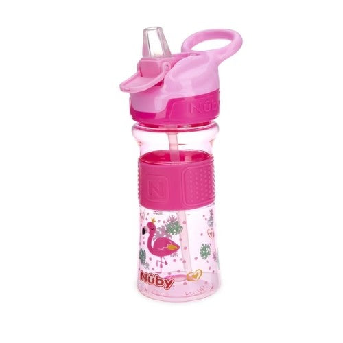 Botella Sport 360ml - Rosa Flamenco - Nuby