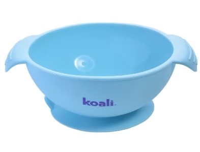 Bowl Silicona con Tapa - Celeste - Koali