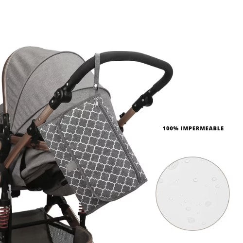 Cambiador Impermeable y Portátil - Black - Parentise