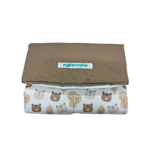 Cambiador Portátil - Beige Ositos - Maternelle