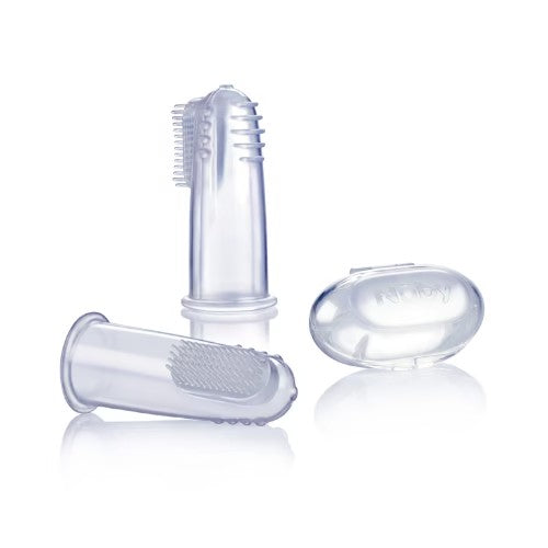 Cepillo y Masajeador Dental de Silicona - Nuby