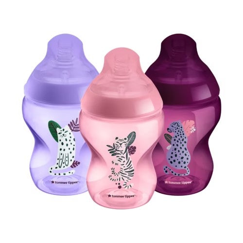 Closer To Nature - Midnight Jungle para Niña - 0m+ 9oz - Pack x3 - Tommee Tippee