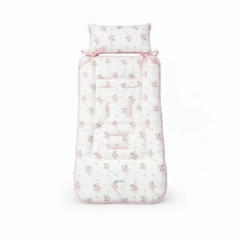 Colchoneta para Coche - Rosado Conejitas1 - Maternelle