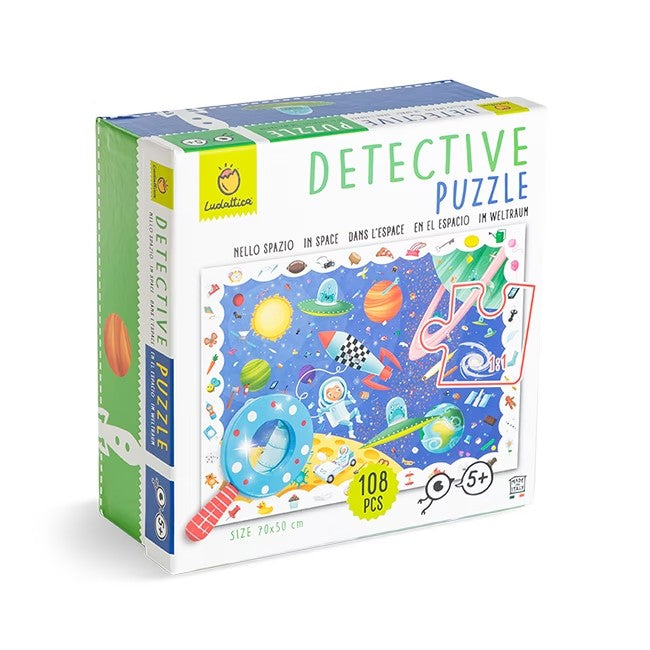 Detective Puzzle - El Espacio (3 Años+) - Ludattica