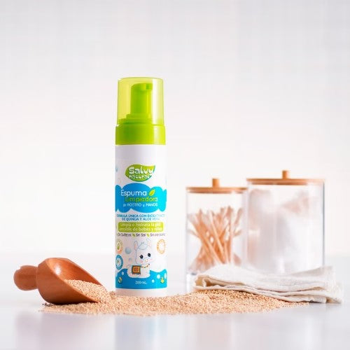 Espuma Limpiadora de Rostro y Manos - 200ml - Salvy Natural