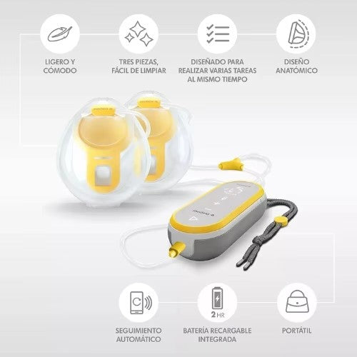 Extractor de Leche Eléctrico Freestyle Hands Free - Medela