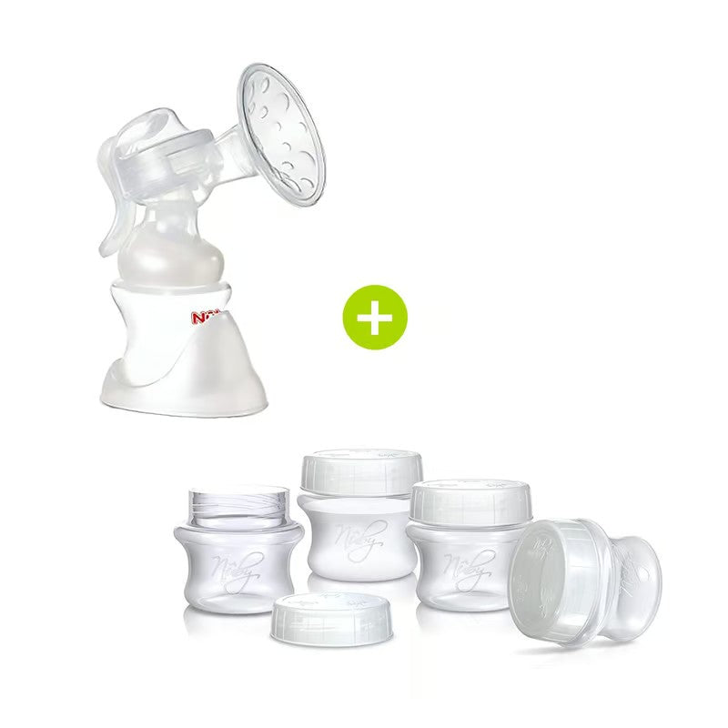 Extractor Manual con Botellas de Almacenamiento - Nuby