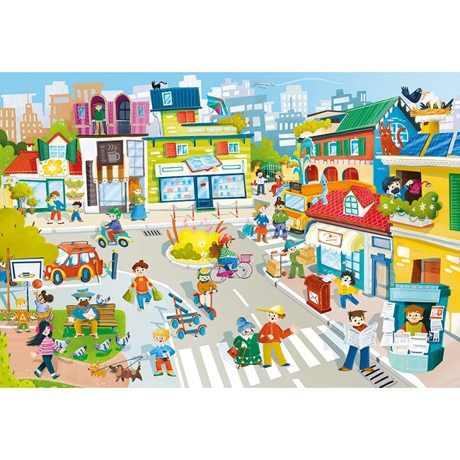 Giant Puzzle - Ciudad Ecológica (5 Años+) - Ludattica