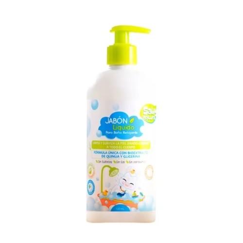 Jabón Liquido Cabello y Cuerpo - 520ml - Salvy Natural