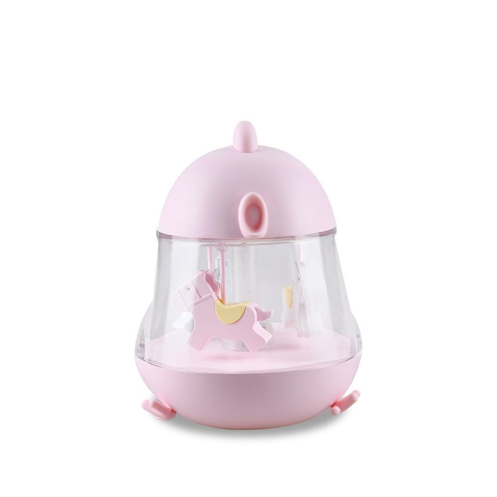 Lampara Led Musical – Carrusel Rosado - Imagen Casa
