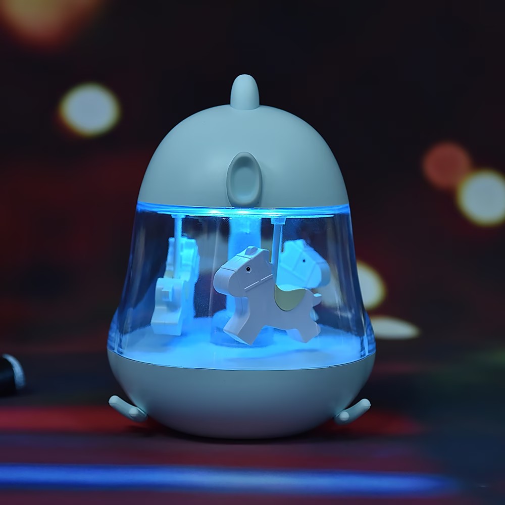 Lampara Led Musical – Carrusel Rosado - Imagen Casa