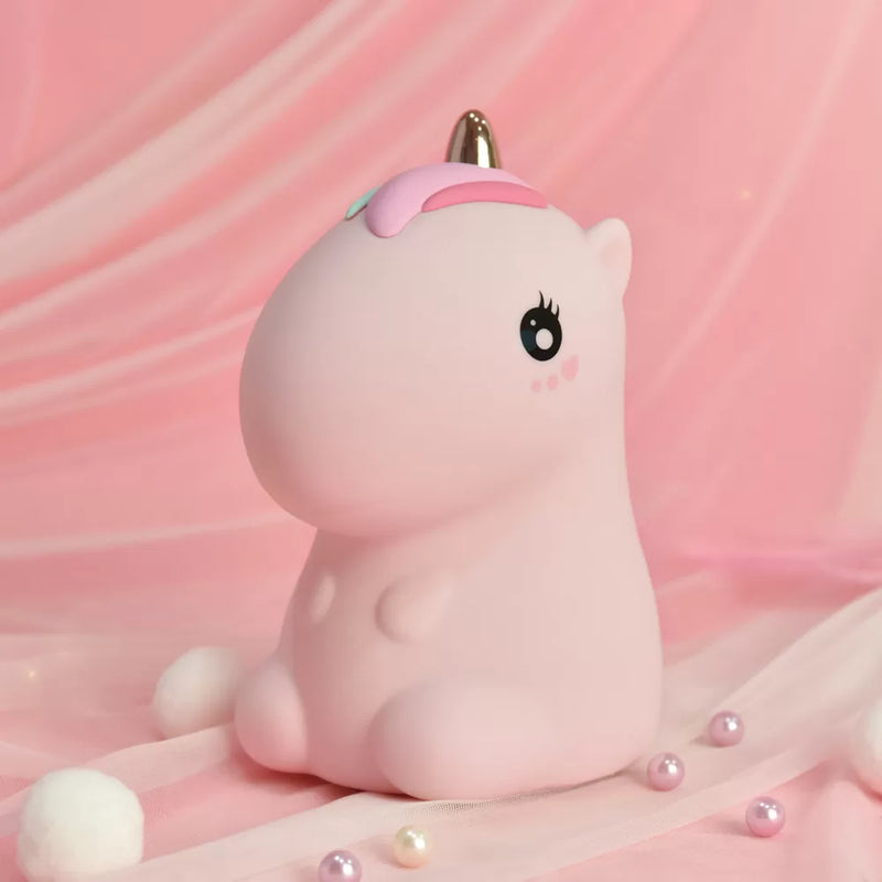 Lampara Unicornio -rosado - Imagen Casa