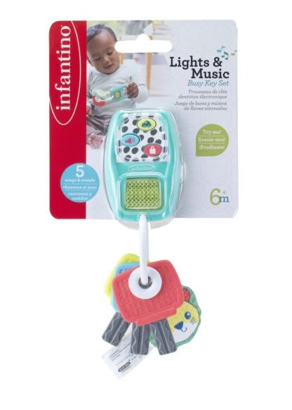 Llaves con Luz y Sonidos (6 Meses+) - Infantino