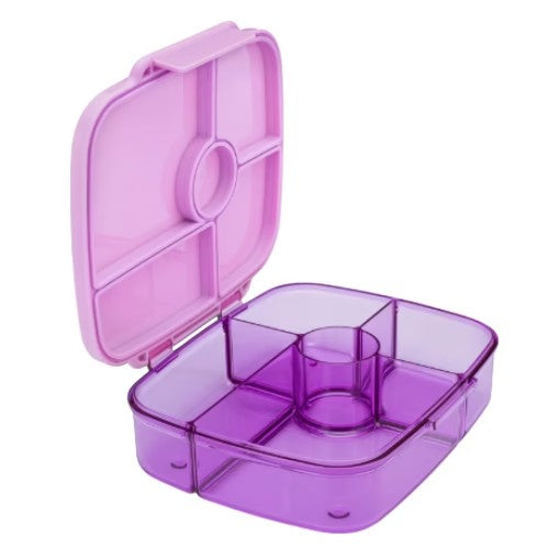 Lonchera Bento Box Go - 5 Divisiones - Kyoto Purple - Yumbox