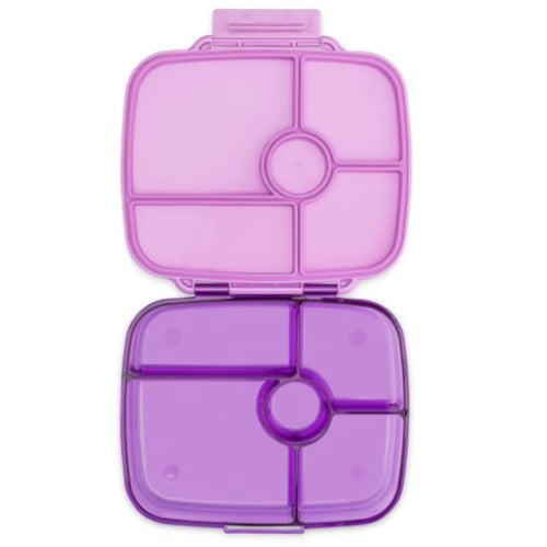 Lonchera Bento Box Go - 5 Divisiones - Kyoto Purple - Yumbox