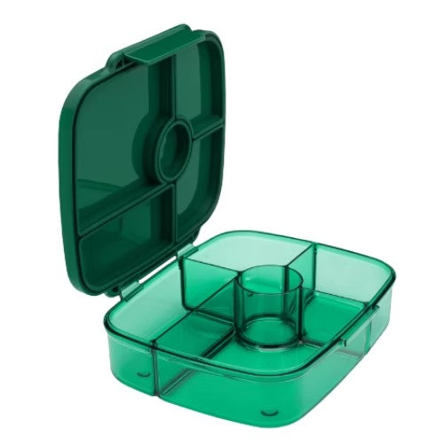 Lonchera Bento Box Go - 5 Divisiones - Lima Green - Yumbox