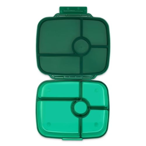 Lonchera Bento Box Go - 5 Divisiones - Lima Green - Yumbox