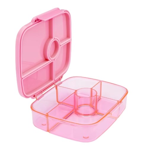 Lonchera Bento Box Go - 5 Divisiones - Sydney Pink - Yumbox