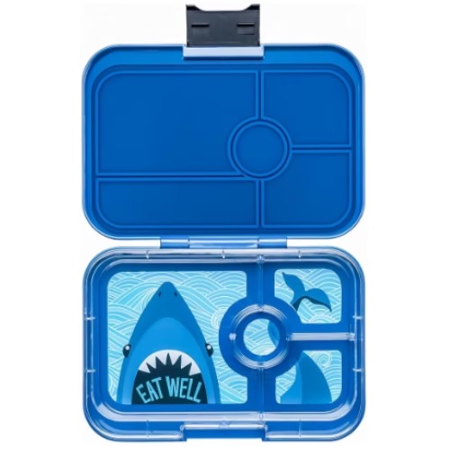 Lonchera Bento Tapas - Azul Monte Carlo - 4 Divisiones - Yumbox
