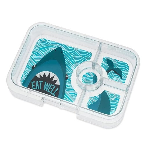 Lonchera Bento Tapas - Azul Monte Carlo - 4 Divisiones - Yumbox