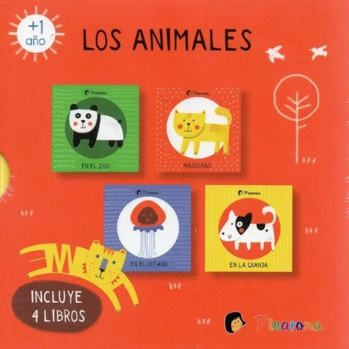 Los Animales - Pack de 4 Libros - Hipatia Libros