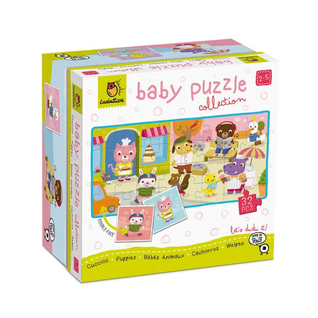 Baby Puzzle - Cachorros (2-5 Años+) - Ludattica
