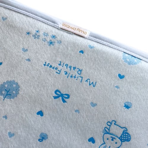 Manta de Invierno - Baby Rabbit Skyblue - Wawa Pima