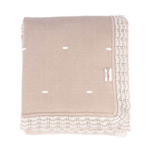 Manta Garbancito con Corderito - Beige - Baby Berry