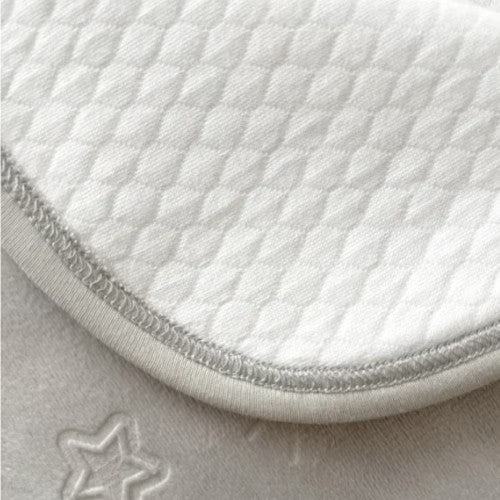 Manta Reversible Plush Bebé - Baby Jiraffe Gray - Wawa Pima