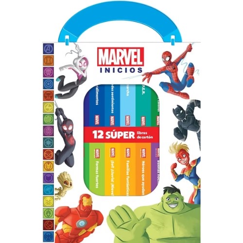 Mi Primera Biblioteca - Marvel - 12 Libros - Eurosur Books