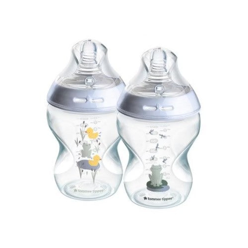 Natural Start - Anti Colic - 0m+ Pack x2 - Celeste - Tommee Tippee