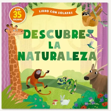 Descubre la Naturaleza (Libro con Solapas) - Hipatia Libros