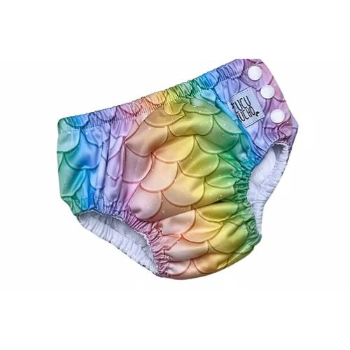 Pañal de Natación - Sirena - Talla M - Cucurucho