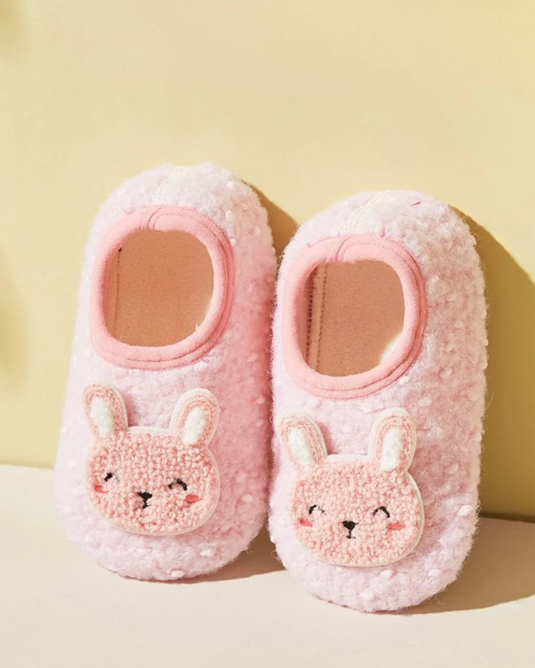 Pantuflas de Invierno - Conejo Rosa - The Baby Spot
