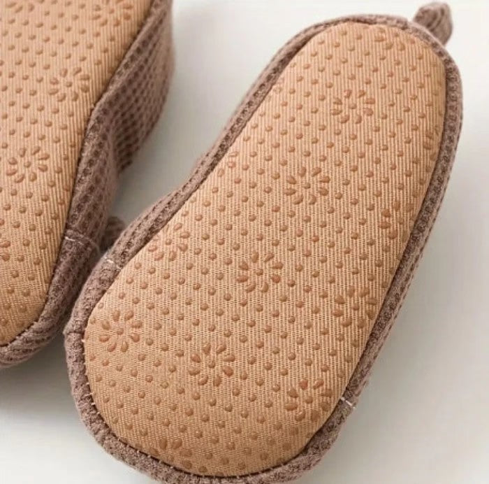 Pantuflas Media Estacion - Oso Marron - The Baby Spot