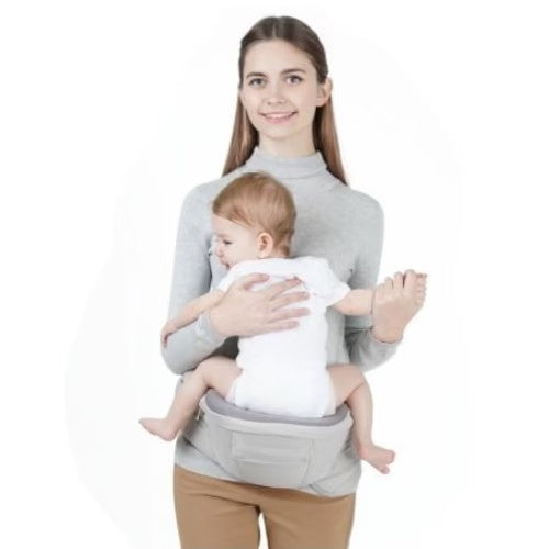 Portabebé con Asiento - Gris - Aimama