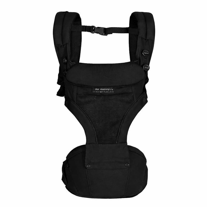 Portabebé con Asiento - Negro - Aimama