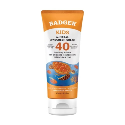Protector Solar Orgánico y Natural - Kids SPF40 - 87ml - Badger